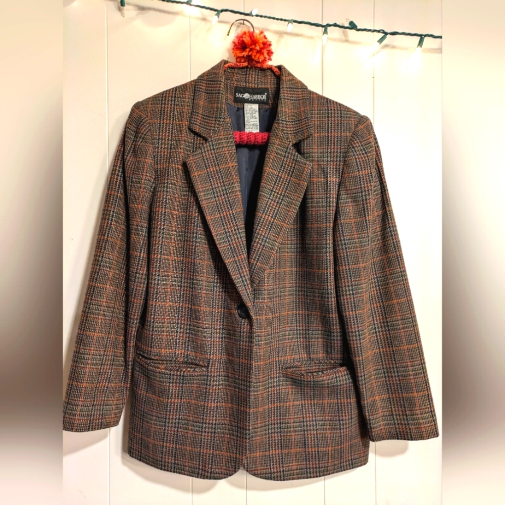 Vintage Sag Harbor Petite blazer